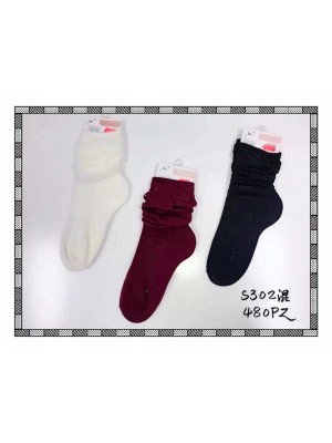 [S-302] Chaussettes hautes unies