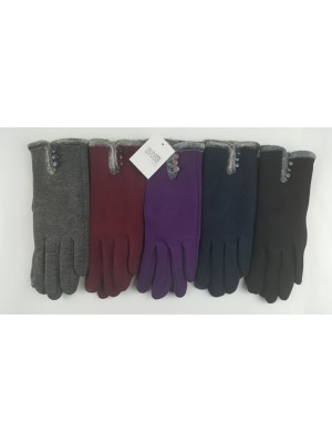 [G7] Gants chic avec boutons