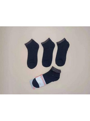 [E500] Socquettes noires pour femme