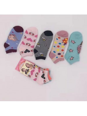 [WA5155] Socquettes à motifs divers pour enfants