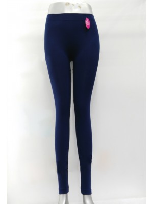 [614] Leggings unis en noir
