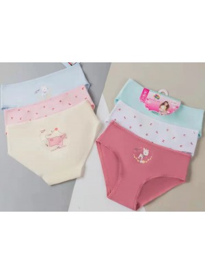 [60071] Culottes coton filles à motifs divers