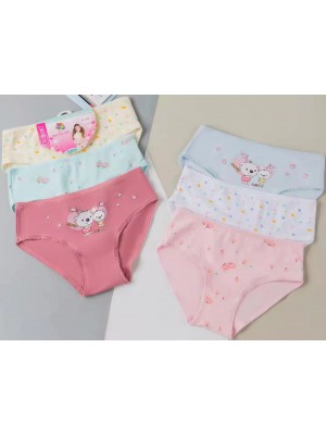 [60072] Culottes coton filles à motifs divers