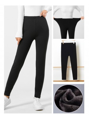 [4677] Leggings NOIR molletonnés pour femme