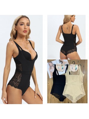 [SE004] Body femme avec dentelle sur les côtés (brassière non inclus)