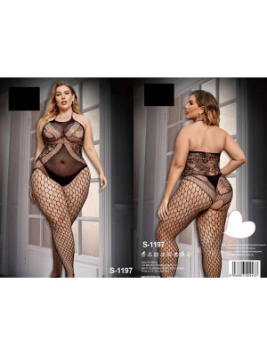 [S-1197] Bodystocking femme grande taille