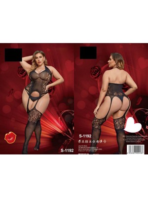 [S-1192] Bodystocking femme grande taille