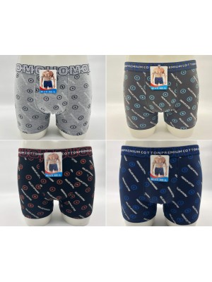 [A-72] Boxers homme en coton