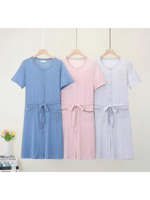 [F2498] Robes de chambre femme en coton