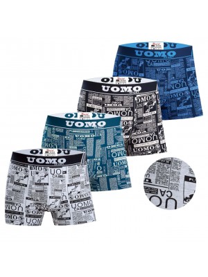 [A-107] Boxers homme coton