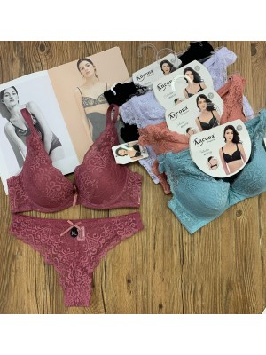 [66029B] Ensembles soutif + tanga (avec armature et avec mousse)