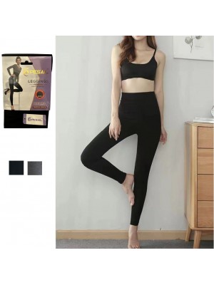 [23808] Leggings femme thermiques en coton
