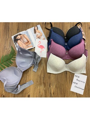 [9579B] Soutifs bonnet B en coton avec mousse et armature