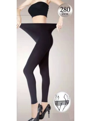 [RP901BL] Leggings femme taille forte