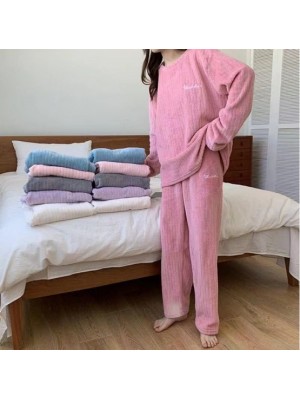 [3273] Ensemble pyjama + pantalon femme avec 6 couleurs