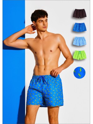 [18373] Shorts de plage homme avec poches