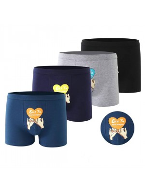 [A-504] Boxers homme coton