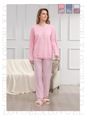 copy of [M3298] Ensembles pyjama + pantalon homme en coton