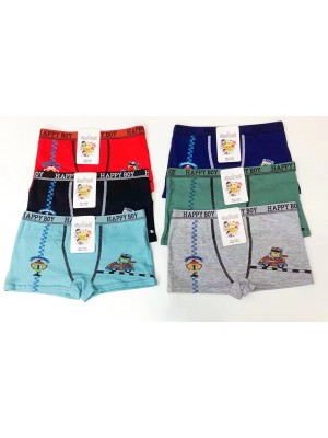[Y1285-60p] Boxers en coton pour garçons - 60 pièces