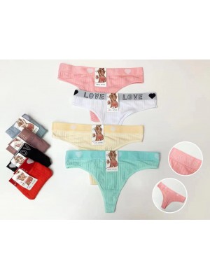 [Y1660] Strings femme en coton