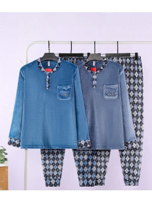 [F9007] ENSEMBLES PYJAMA & PANTALON POLAIRE VELOURS