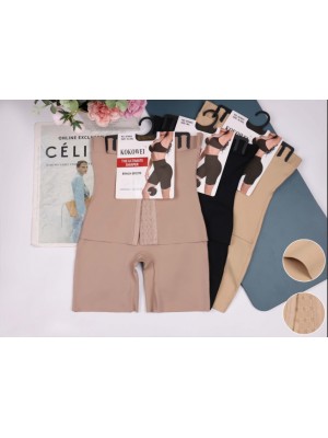 [SF6003] Culottes gaine taille haute en polyamide avec crochets