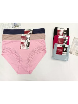 [M028] Culottes femme en coton avec dentelle