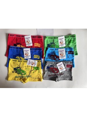 copy of [X9683-24P] Boxers en coton pour garçons - 24 pièces