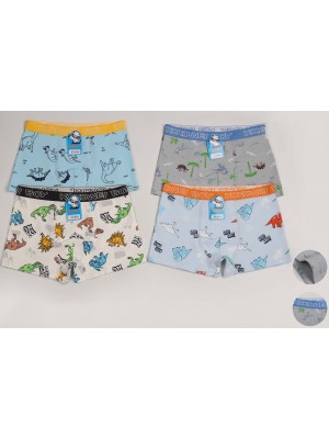 copy of [X9683-24P] Boxers en coton pour garçons - 24 pièces