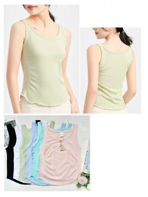 [SC7239-6C1] Débardeurs femme à bretelles fines