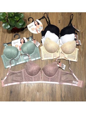 [72173B] Soutifs bonnet B avec mousse et armature (fausse fermeture à l'avant)
