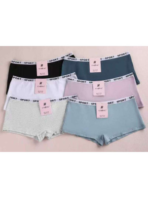 [85-028-6C5] Shortys femme en coton