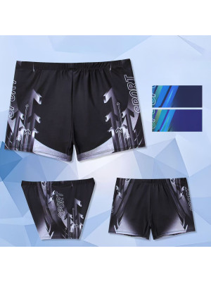 [15466] Boxers de piscine / natation homme avec poche zippée