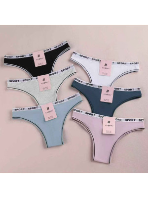[85-041-6C5] Tangas femme en coton