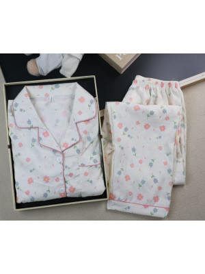 [NUI240-1] Ensembles pyjamas avec pantalon à motif fleuri