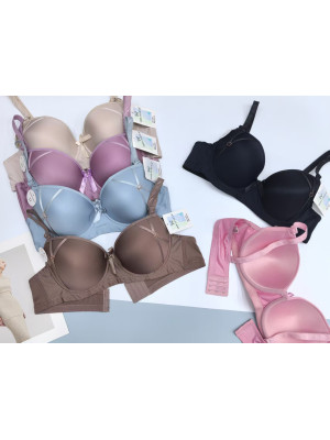 [61262D-6C] Soutifs bonnet D avec armature et mousse (mix 6 couleurs)