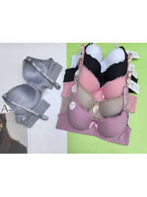 [72016C-6C] Soutifs bonnet C avec armature et mousse (mix 6 couleurs)
