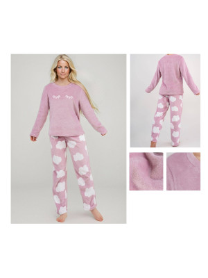 [78811] Ensembles pyjama avec pantalon femme (mix 2 couleurs)