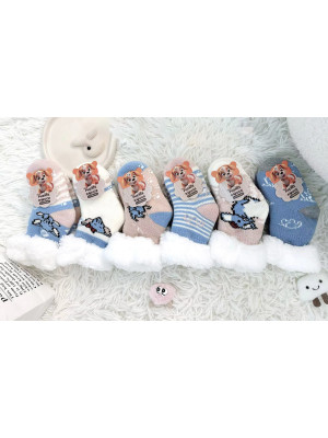 copy of [BB1] Chaussettes épaisses antidérapantes pilou pilou pour bébés
