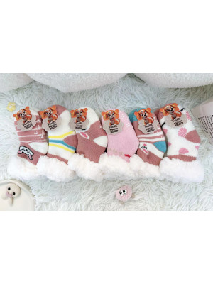 copy of [BB1] Chaussettes épaisses antidérapantes pilou pilou pour bébés