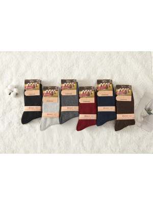 copy of [YF0001C] Chaussettes femme en laine et en noir