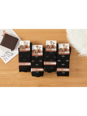 [YM2633] Chaussettes homme en laine