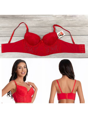 [72115B] Soutifs bonnet B en rouge