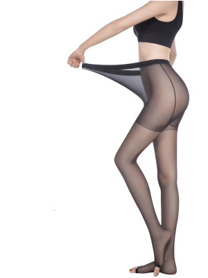 [1041] Collants 10 deniers à bout ouvert