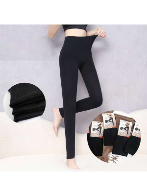 [R18F] Collants femme polaire (sans pieds) taille forte