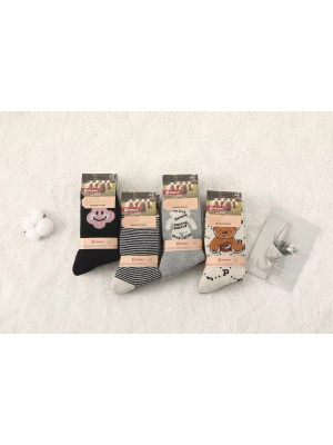 [YF0021] Chaussettes femme en laine