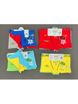 [TK337-60P] Boxers en coton pour garçons - 60 pièces