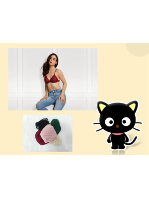 [6594-5C] Brassières femme en polyamide avec sachet et crochets pour accrocher