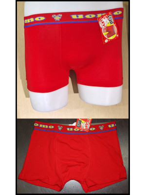 [2260] Boxers unis rouge noël